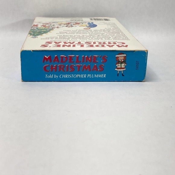 Vtg Madeline's Christmas VHS 1990 Christopher Plummer Golden Book Video VHS Tape - Picture 5 of 10